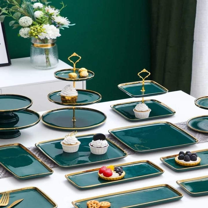 European Style Three Layer Cake Stand | kitchen item | Waseeh Pakistan