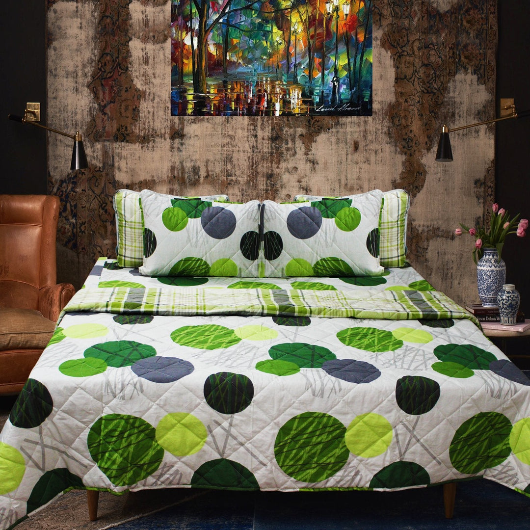export cotton bed spread comforter Set - 4 pc | Home Décor | Waseeh Pakistan