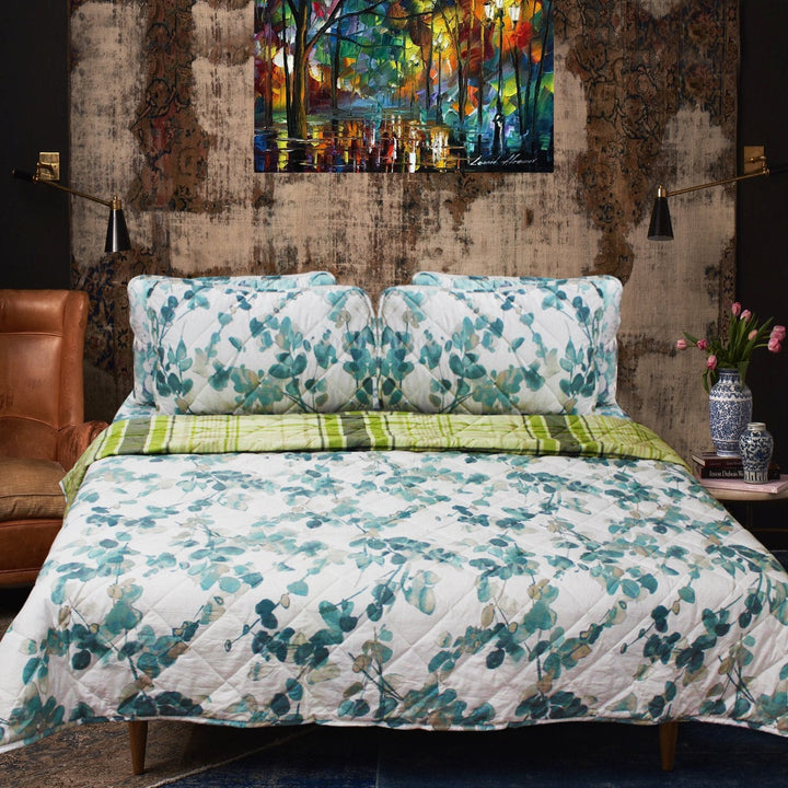 export cotton bed spread comforter Set - 6 pc | Home Décor | Waseeh Pakistan