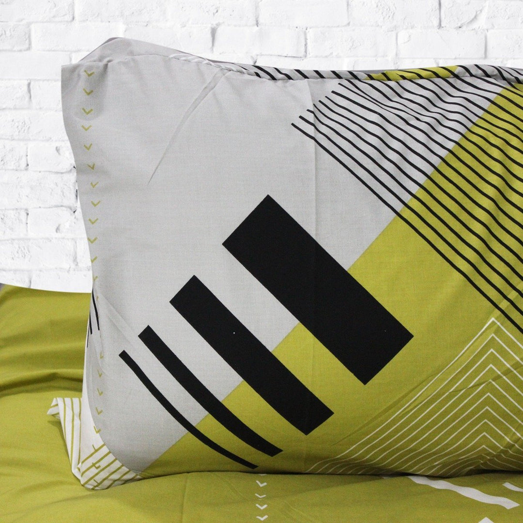 Export Quality Cotton Double Bed Sheet With 2 Pillow cases | Home Décor | Waseeh Pakistan