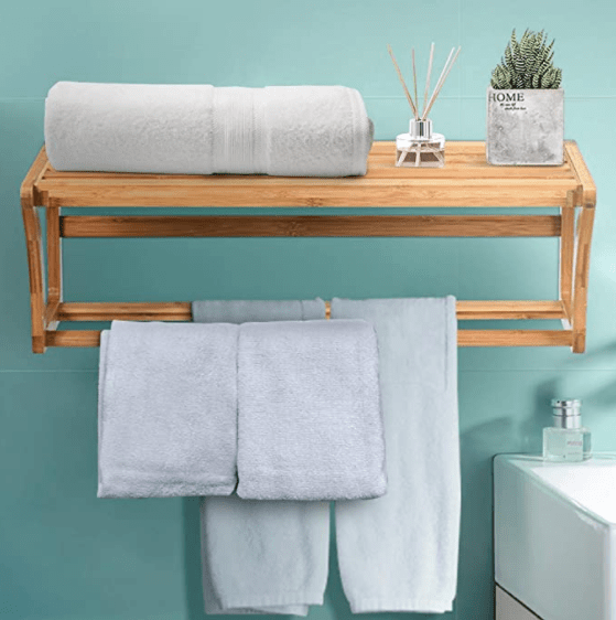 Exquisite Bamboo Towel Rack | Furniture | Waseeh Pakistan