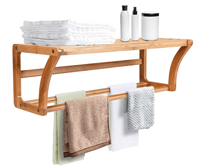 Exquisite Bamboo Towel Rack | Furniture | Waseeh Pakistan