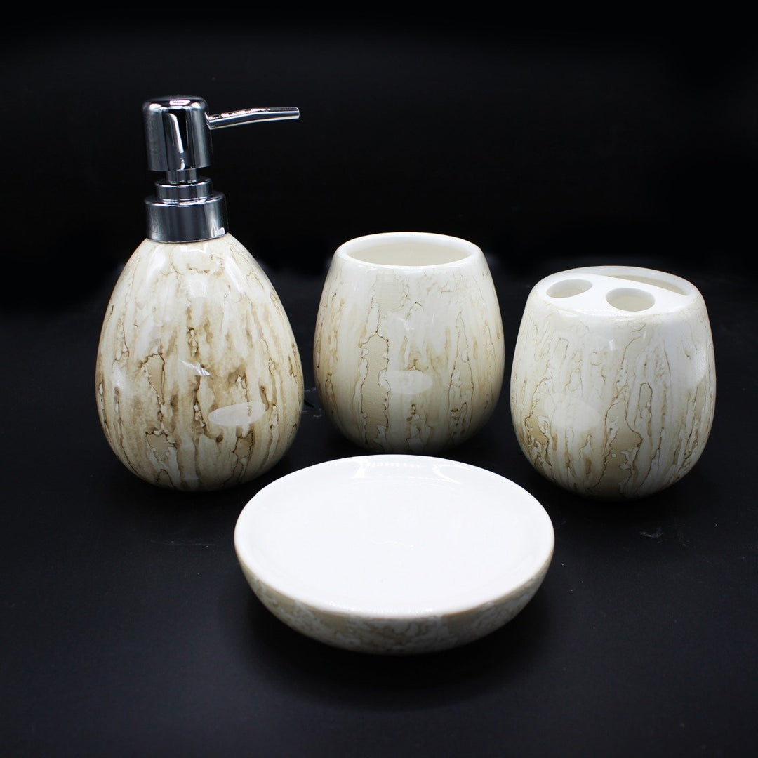 Exquisite Bathroom Set - 4 pc | Home Décor | Waseeh Pakistan