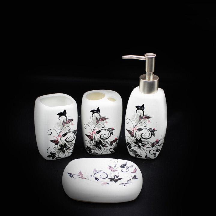 Exquisite Bathroom Set - 4 pc | Home Décor | Waseeh Pakistan
