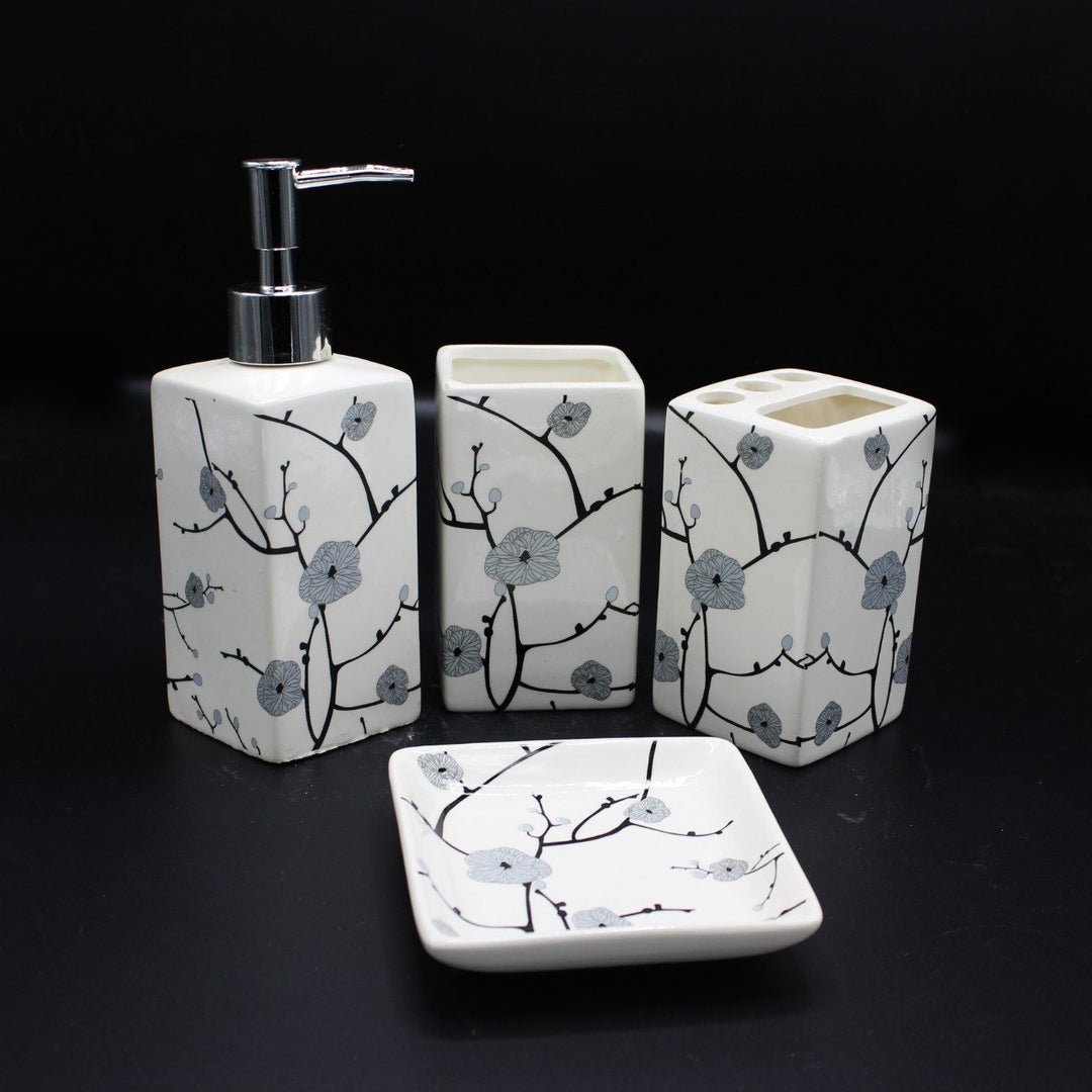 Exquisite Bathroom Set - 4 pc | Home Décor | Waseeh Pakistan