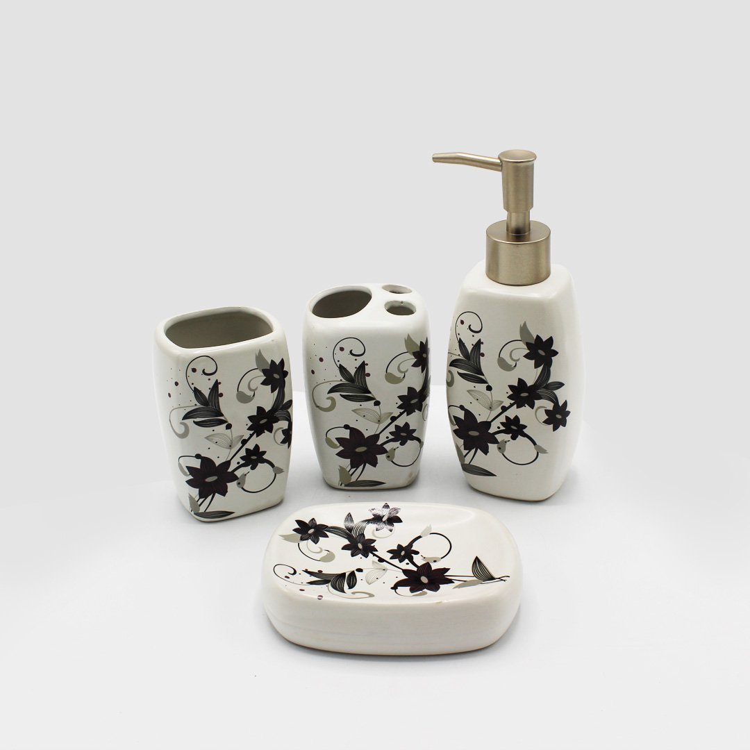 Exquisite Bathroom Set - 4 pc | Home Décor | Waseeh Pakistan
