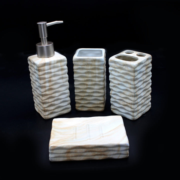 Exquisite Bathroom Set - 4 pc | Home Décor | Waseeh Pakistan