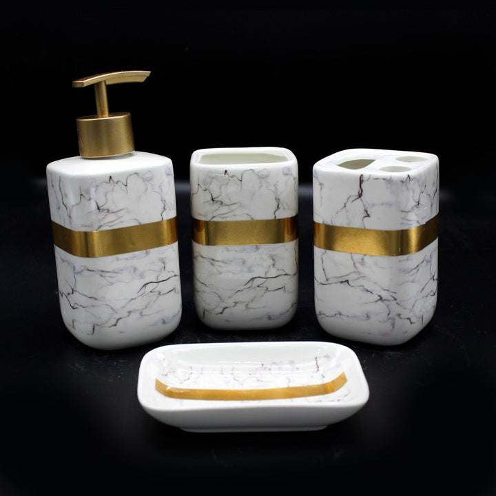 Exquisite Bathroom Set - 4 pc | Home Décor | Waseeh Pakistan