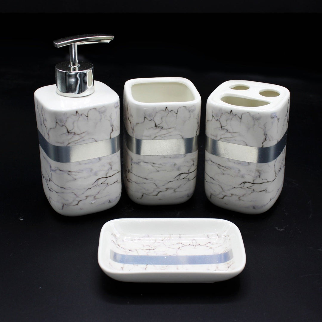 Exquisite Bathroom Set - 4 pc | Home Décor | Waseeh Pakistan