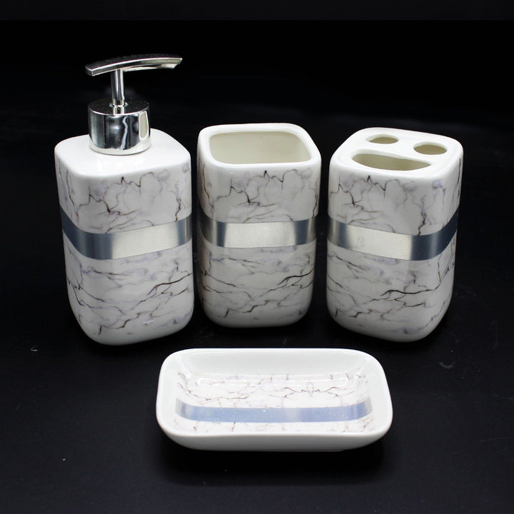 Exquisite Bathroom Set - 4 pc | Home Décor | Waseeh Pakistan