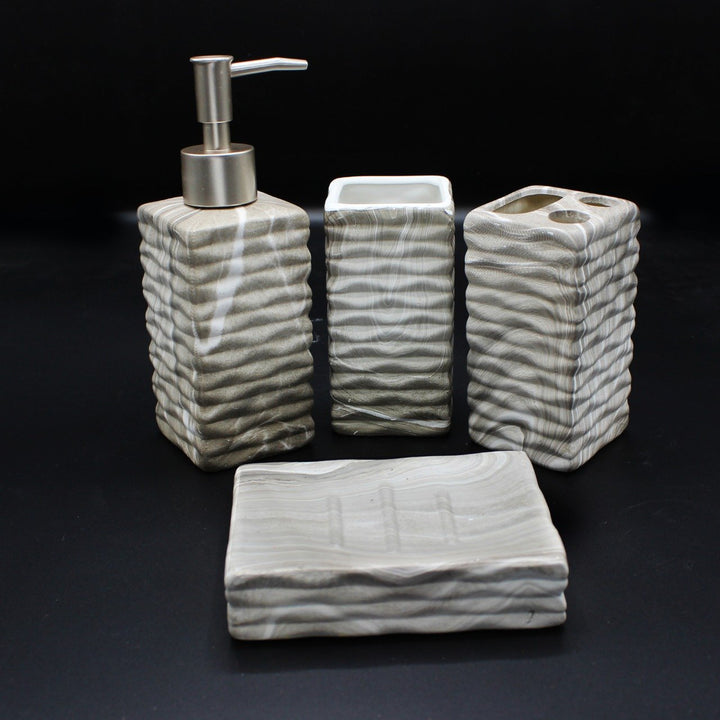 Exquisite Bathroom Set - 4 pc | Home Décor | Waseeh Pakistan