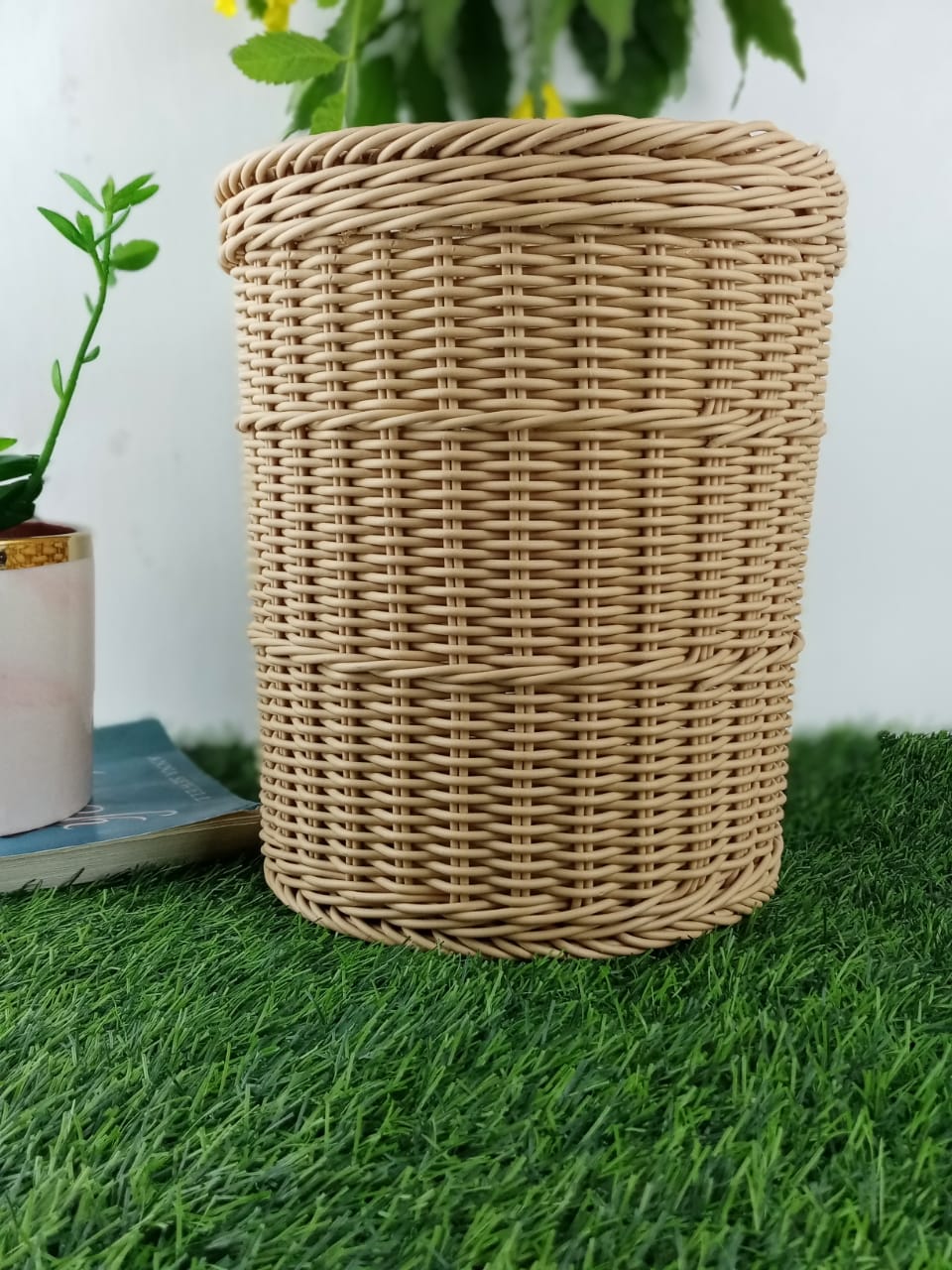 Exquisite Braided Dustbin | Home Décor | Waseeh Pakistan