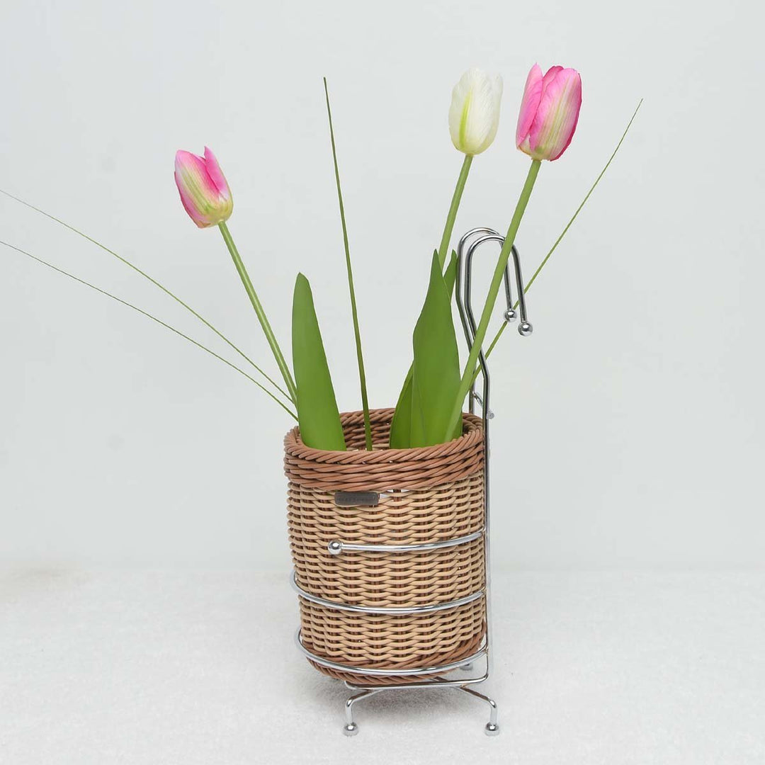 Exquisite Braided Metal Organizer | kitchen item | Waseeh Pakistan
