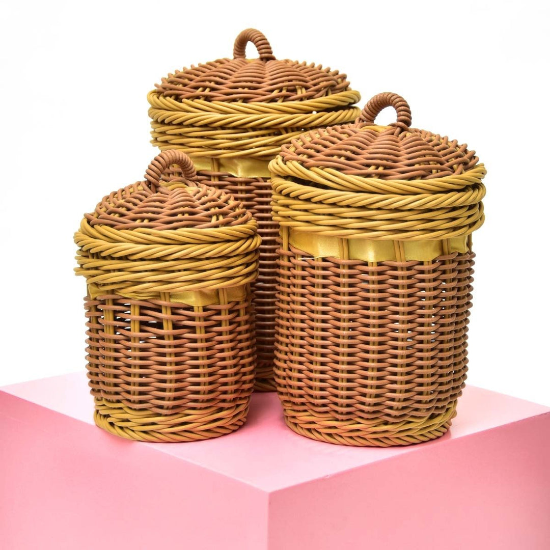 Exquisite Braided Organizer (3 pcs) | kitchen item | Waseeh Pakistan
