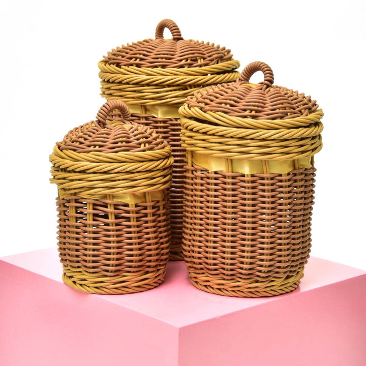Exquisite Braided Organizer (3 pcs) | kitchen item | Waseeh Pakistan