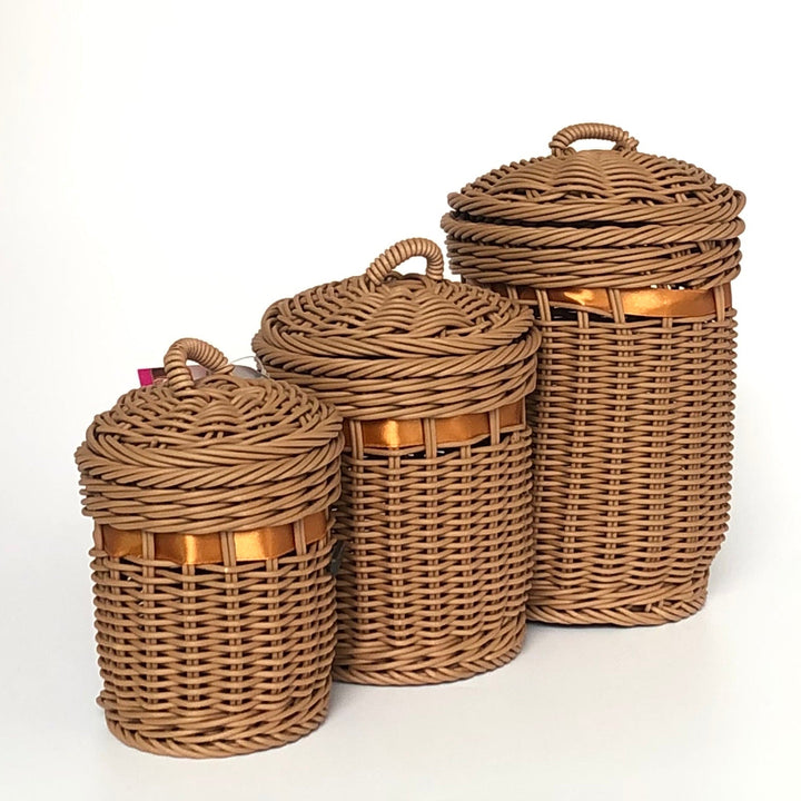 Exquisite Braided Organizer (3 pcs) | kitchen item | Waseeh Pakistan