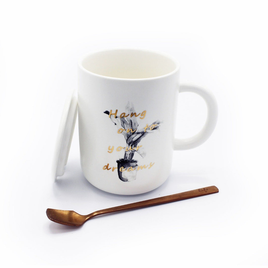 Exquisite Mug - Hang onto your dreams | kitchen item | Waseeh Pakistan