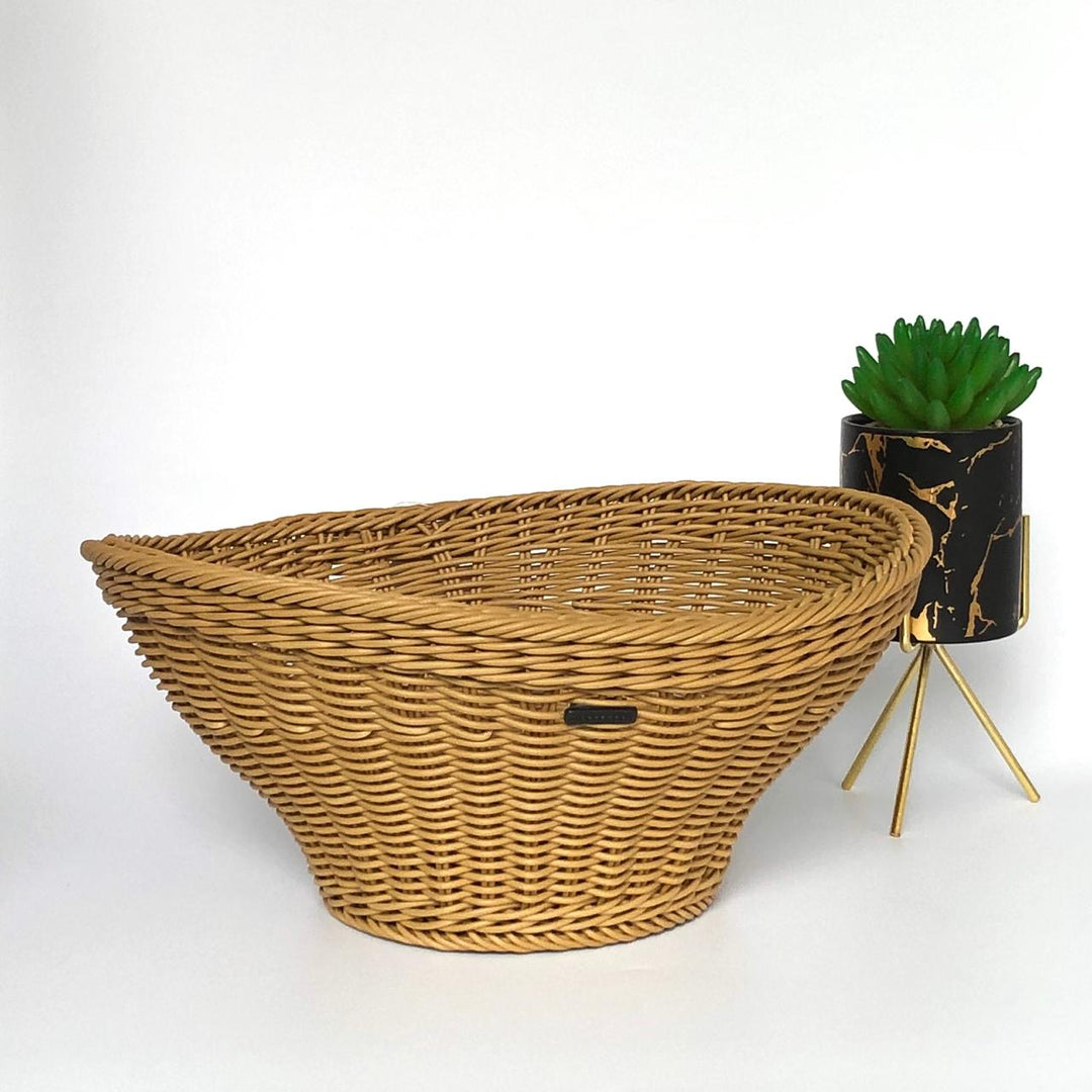 Exquisite Oval Braided Kitchen Basket (Large) | kitchen item | Waseeh Pakistan