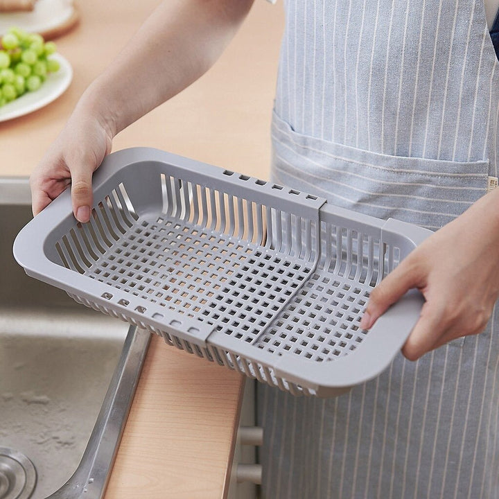 Extendable Hard Core Plastic Strainer | kitchen item | Waseeh Pakistan