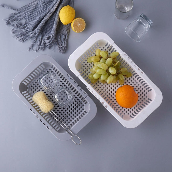Extendable Hard Core Plastic Strainer | kitchen item | Waseeh Pakistan