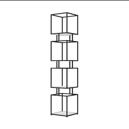 Cubic Tower Bookcase Organizer Rack Decor - waseeh.com