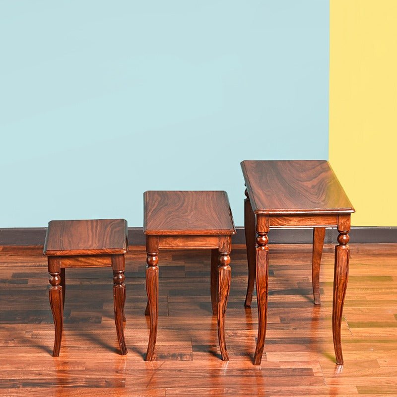 Fantour Living Lounge Bedroom Organizer Nesting Tables (Set of 3) | Furniture | Waseeh Pakistan