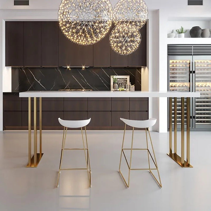 Feigned Living Lounge Drawing Room Counter Breakfast LED Console Table | Not Sale FB | Waseeh Pakistan