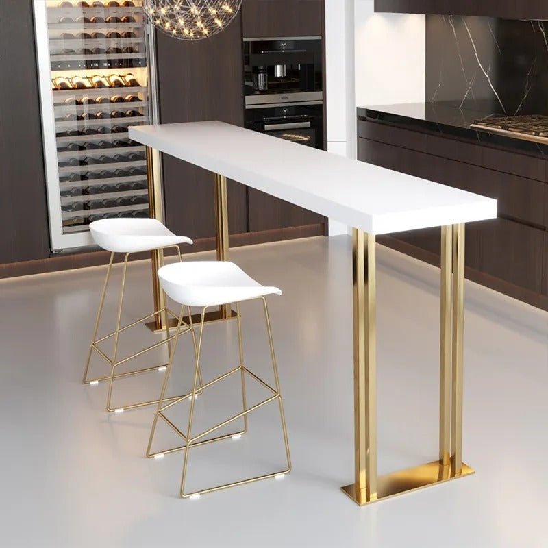 Feigned Living Lounge Drawing Room Counter Breakfast LED Console Table | Not Sale FB | Waseeh Pakistan