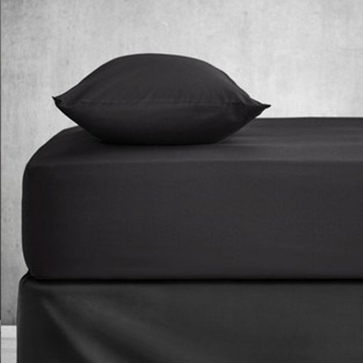 Fitted Sheet - Dark Grey | Home Décor | Waseeh Pakistan