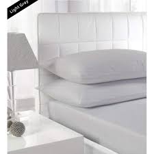 Fitted Sheet - Plain Light Grayesh Green | Home Décor | Waseeh Pakistan