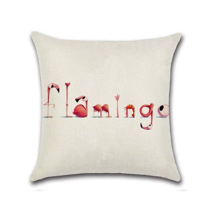 Flamingo Cushion Covers (Set of 5 ) | Home Décor | Waseeh Pakistan