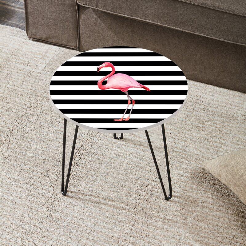 Flamingo Stroke Living Lounge Center Side Hairpin Table | Furniture | Waseeh Pakistan