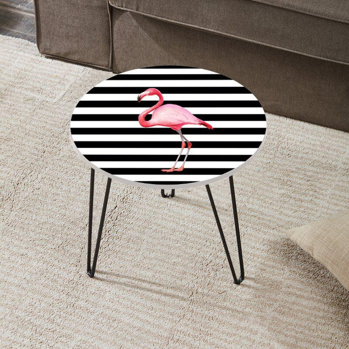 Flamingo Stroke Living Lounge Center Side Hairpin Table | Furniture | Waseeh Pakistan