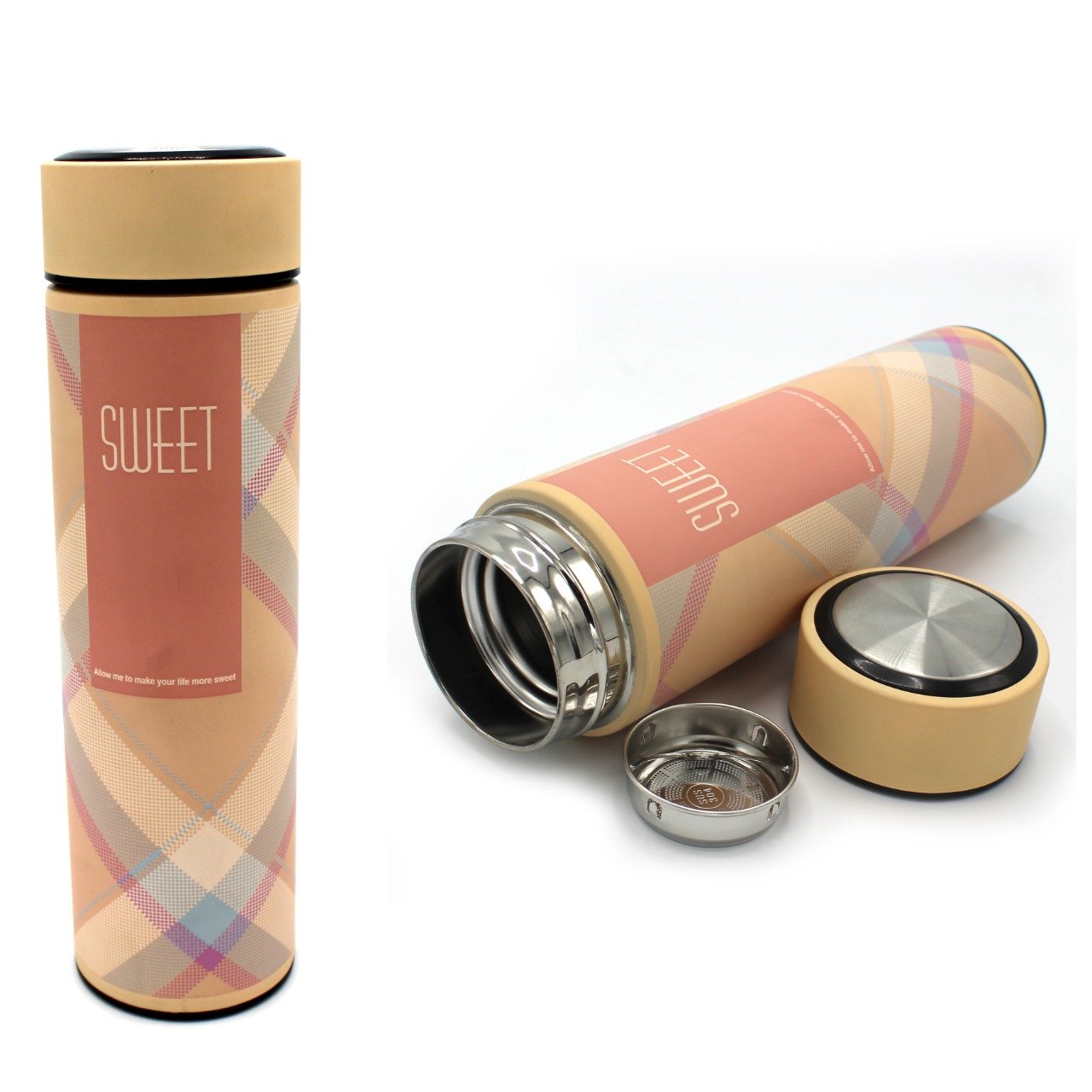 High Quality Printed Vacuum Flask (Stainless Steel Inner) - waseeh.com