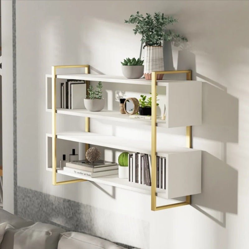 Flaxen Lounge Living Drawing Room Bookcase Organizer Floating Shelve | Furniture | Waseeh Pakistan