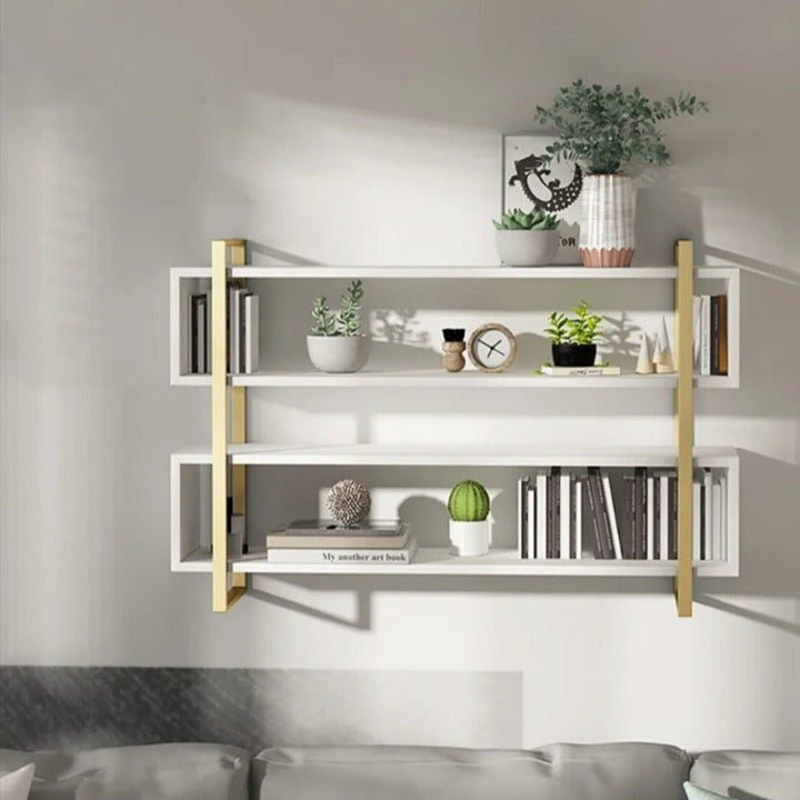 Flaxen Lounge Living Drawing Room Bookcase Organizer Floating Shelve | Furniture | Waseeh Pakistan