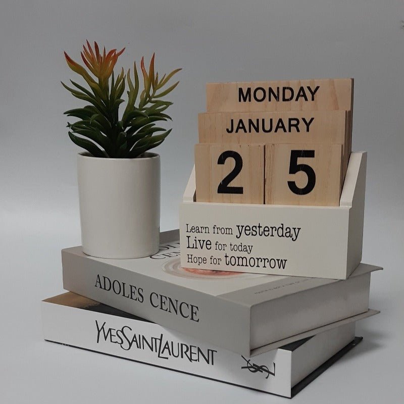 Flippie Blocks Calendar | Home Décor | Waseeh Pakistan