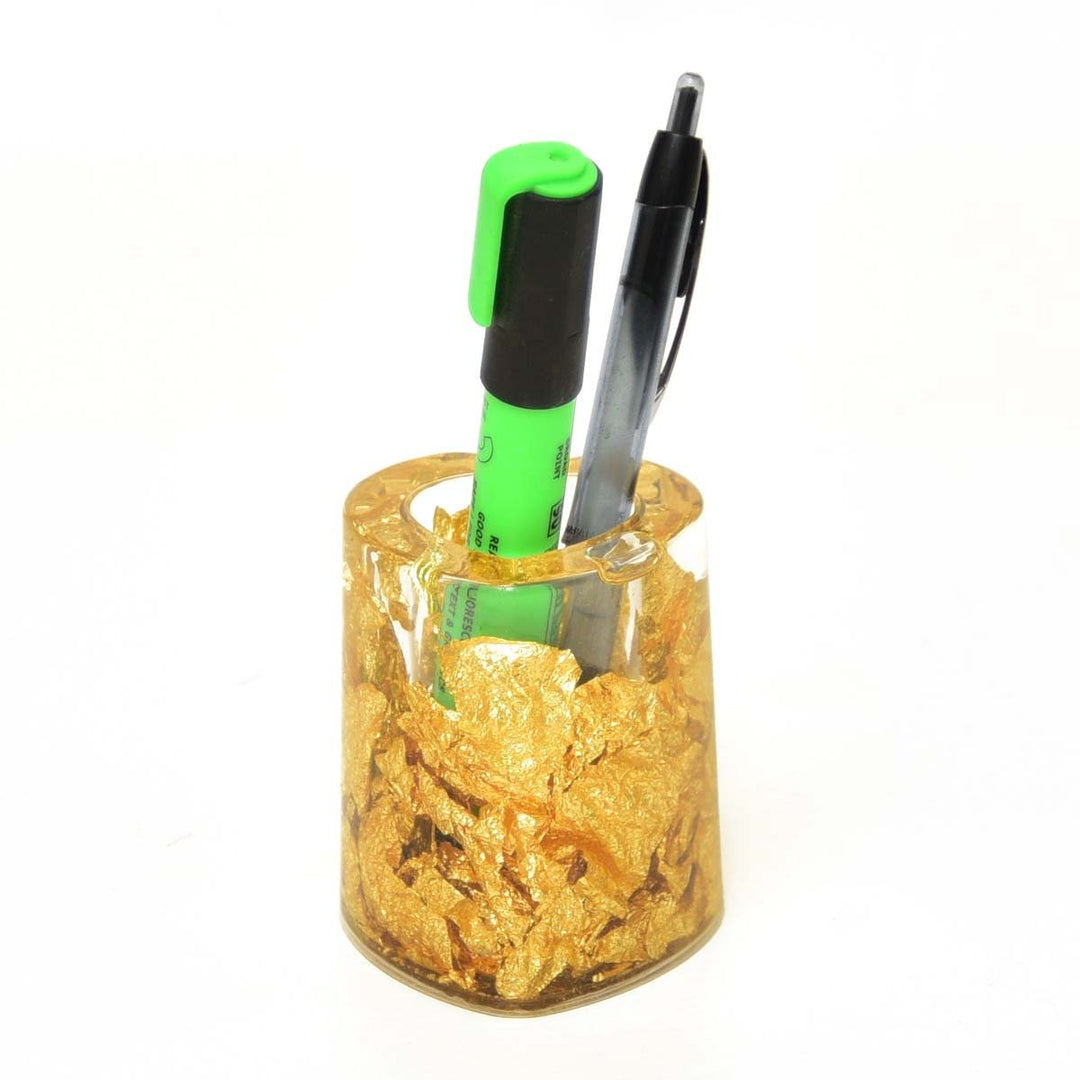 Floating Gold Pen Holder | Home Décor | Waseeh Pakistan