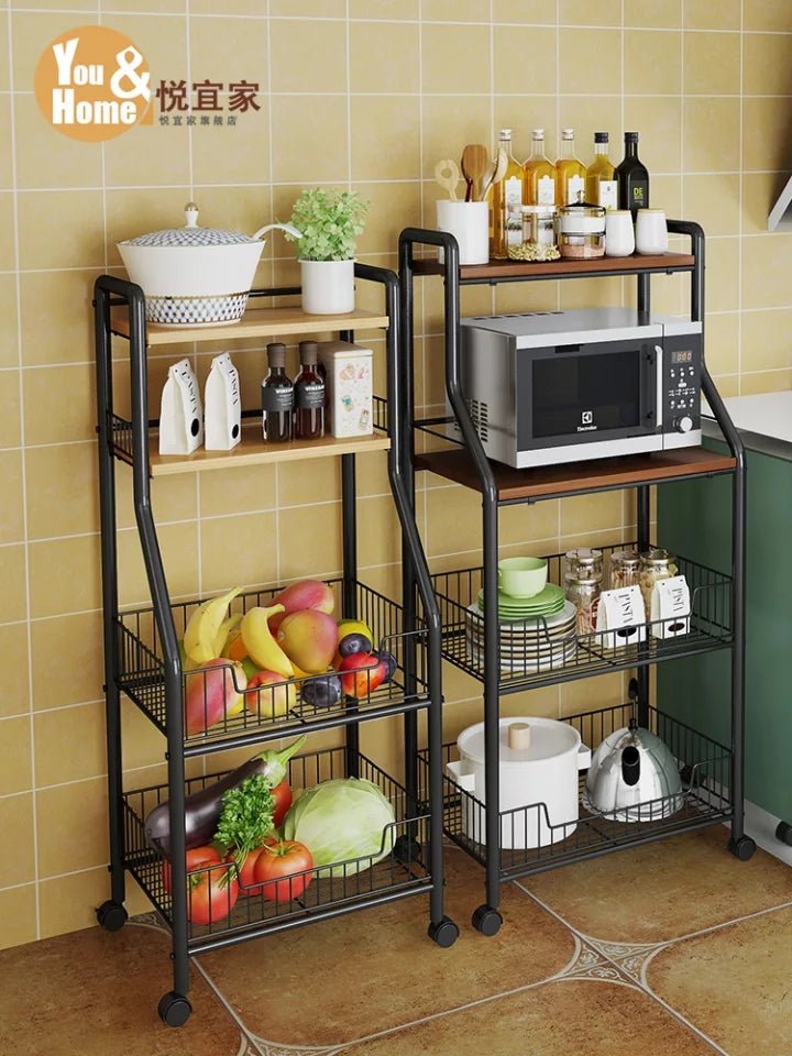 Floorie Moving Kitchen Cutlery Organizer Rack | kitchen item | Waseeh Pakistan