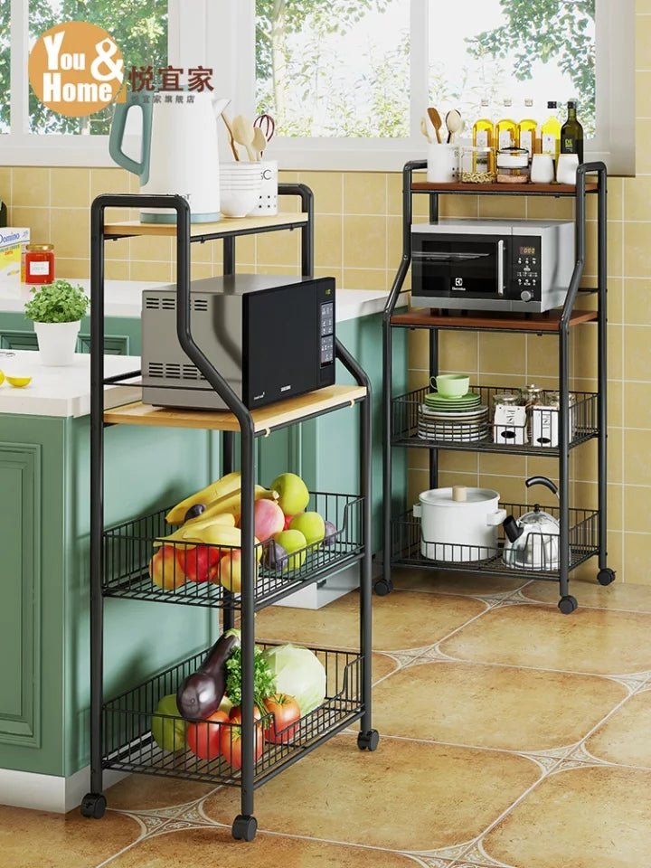 Floorie Moving Kitchen Cutlery Organizer Rack | kitchen item | Waseeh Pakistan