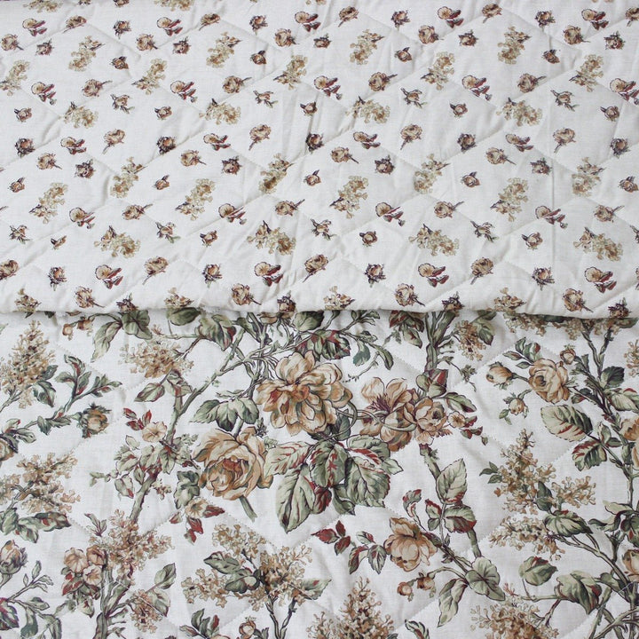 Floral O - Cotton Bed Spread Set - 6 pieces | Home Décor | Waseeh Pakistan