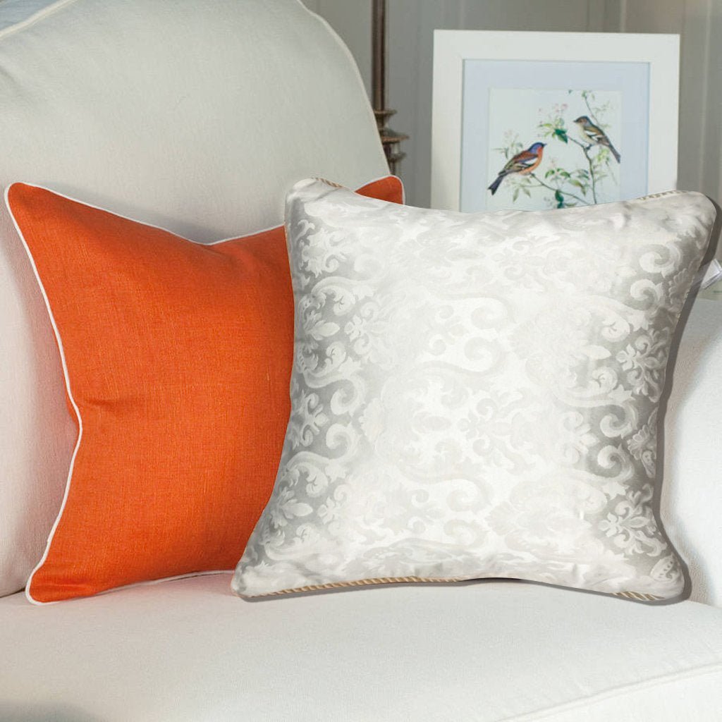 Floral Self Print - Throw Pillow Cover | Home Décor | Waseeh Pakistan