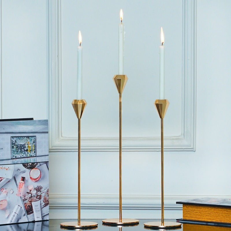 Floral Sticks Candle Holder (set of 3) | Not Sale FB | Waseeh Pakistan