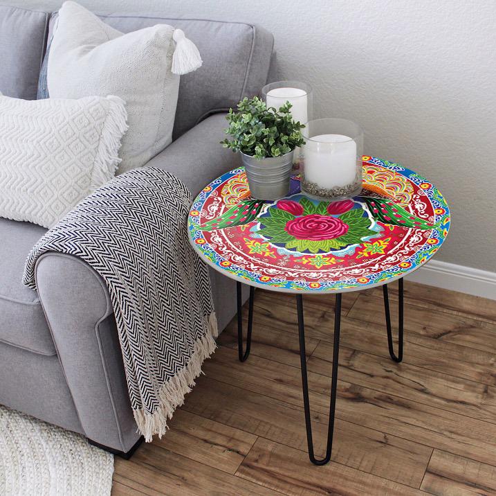 Flower Bloom Hairpin Side Center Table | Furniture | Waseeh Pakistan