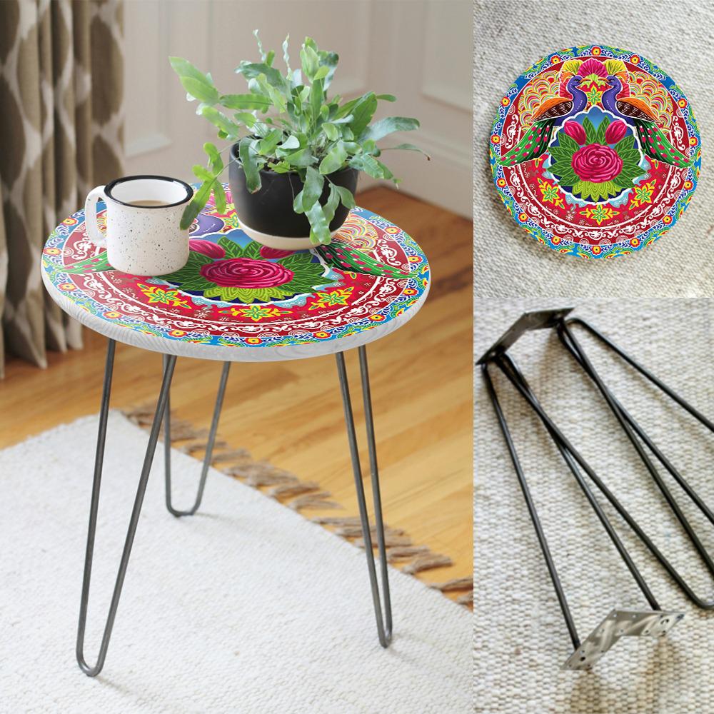Flower Bloom Hairpin Side Center Table | Furniture | Waseeh Pakistan