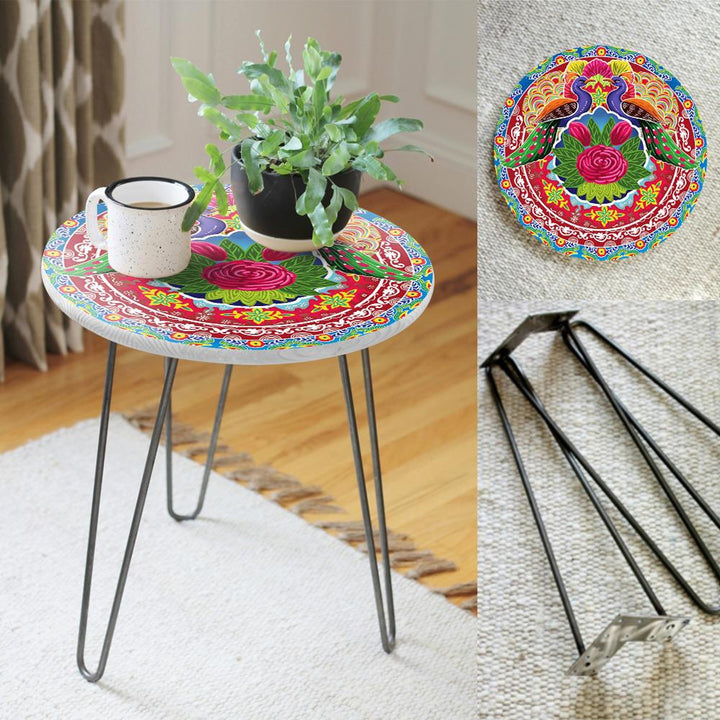 Flower Bloom Hairpin Side Center Table | Furniture | Waseeh Pakistan