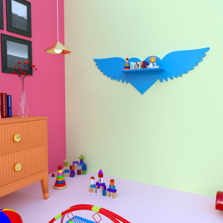 Flying Heart Girls Boys Bedroom Floating Organizer Shelve Decor | Furniture | Waseeh Pakistan