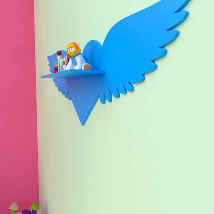 Flying Heart Girls Boys Bedroom Floating Organizer Shelve Decor | Furniture | Waseeh Pakistan