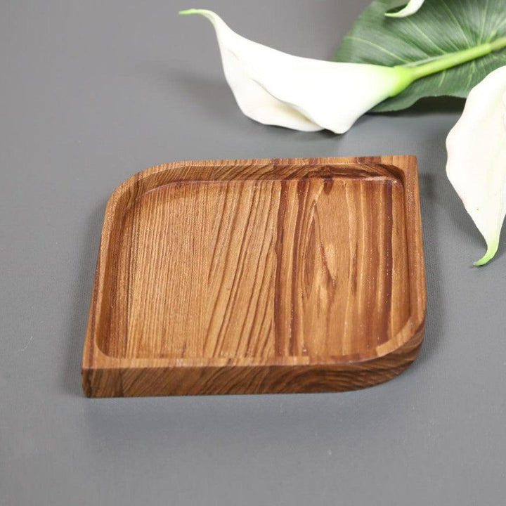 Folio Platters Solid Wood Kitchen Dining Room Serving Coaster Tray | Not Sale FB | Waseeh Pakistan