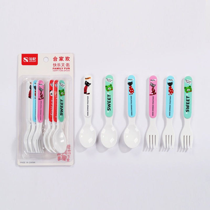 Forks and Spoons (6 Pcs) | kitchen item | Waseeh Pakistan